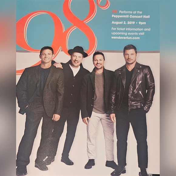 98 Degrees - Rare RPM Magazine - Picture 2 of 2